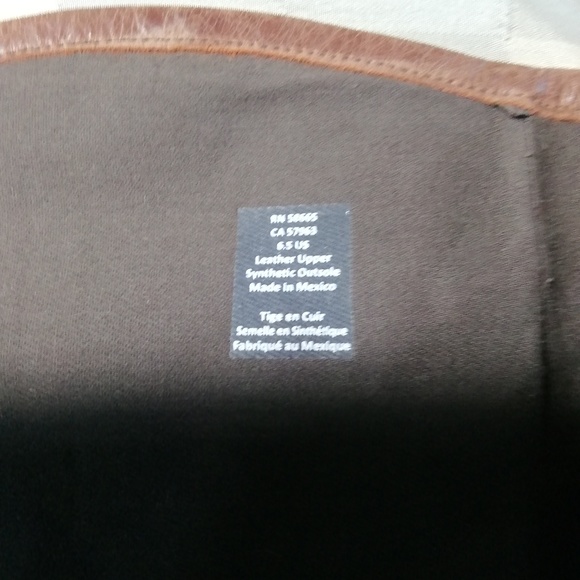 Hinge from Nordstrom brown boots size 6.5 - Picture 7 of 10